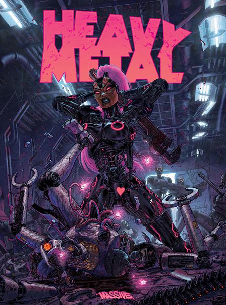 HEAVY METAL MAGAZINE #1 MASSIVE SELECT EXCLUSIVE TONY MOORE HOMAGE VAR (MR) 4/30/2025