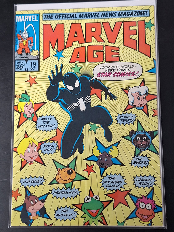 Marvel Age 19 Marvel 1984 Introduction of Marvel's Star Comics Line