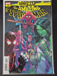 Amazing Spider-Man 39 Marvel 2023 Cover A Gang War Part 1