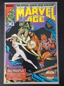 Marvel Age 25 Marvel 12985 2nd Comic App of Rocket Racoon