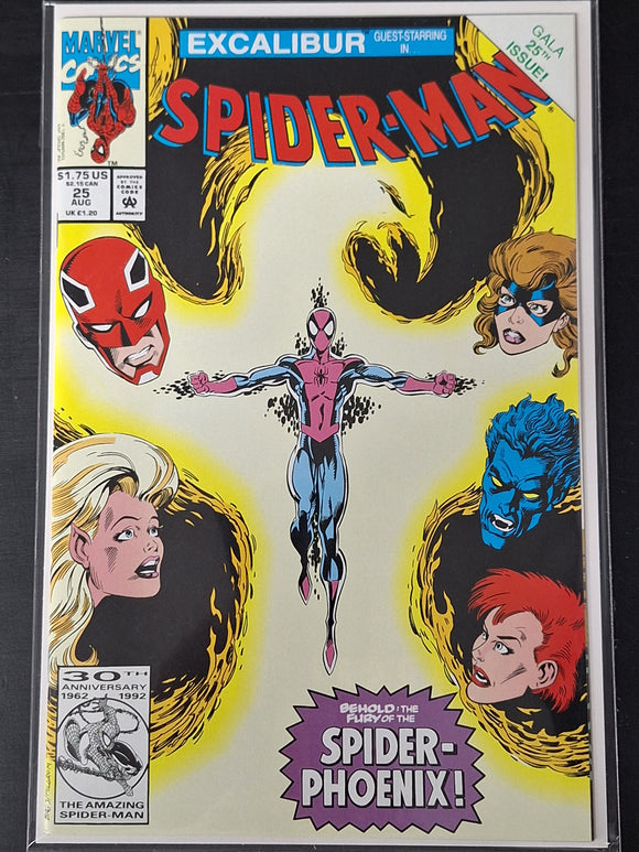 Spider-Man 25 Marvel 1992 1st App of The Spider-Phoenix