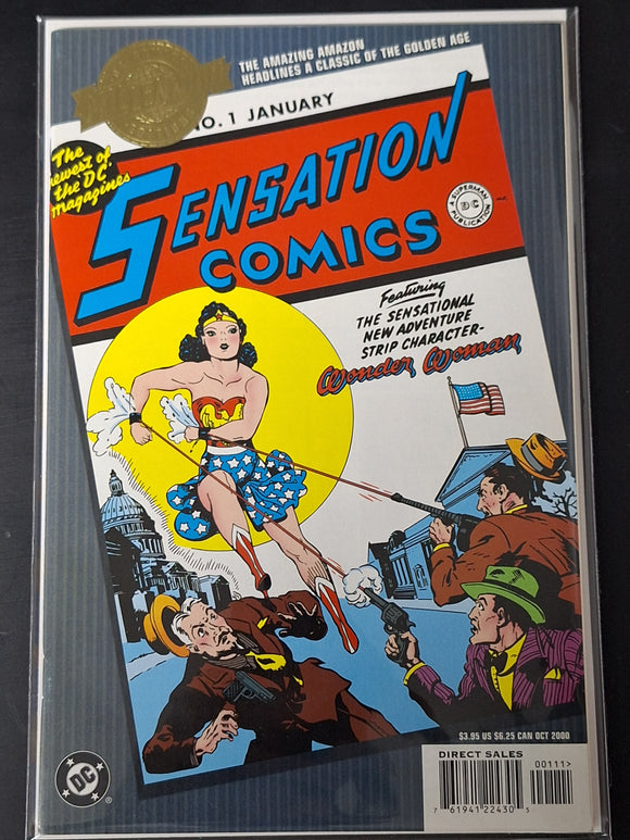 Sensation Comics 1 DC 2000 Millennium Edition 2nd App & Origin of Wonder Woman