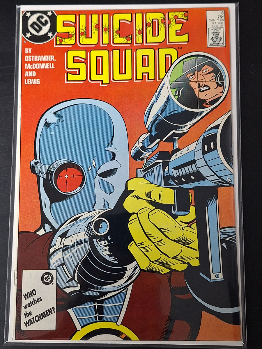 Suicide Squad 6 DC 1987 Classic Deadshot Cover – Chaotic Comics