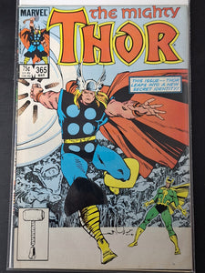 Thor 365 Marvel 1986 1st app of Throg, Frog of Thunder