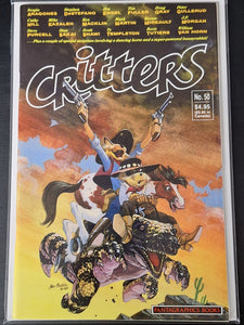 Critters 50 Fantagraphics Books 1990 1st Comic App of Johnny Depp