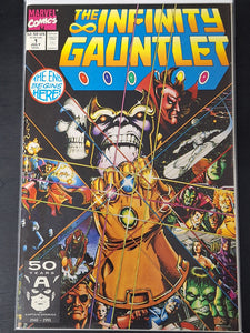 Infinity Gauntlet 1 Marvel 1991 Classic George Perez Thanos Story