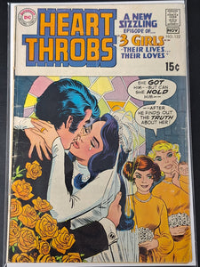 Heart Throbs 122 DC 1969 Scarce Romance Series