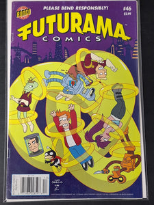 Futurama Comics 46 Bongo Comics 2009 Scarce Newsstand, Low Print Run