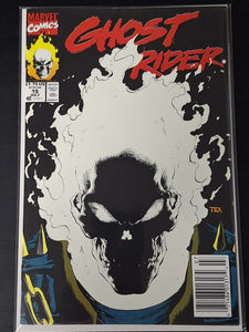 Ghost Rider 15 Marvel 1991 1st Glow in the Dark Comic Cover, Newsstand