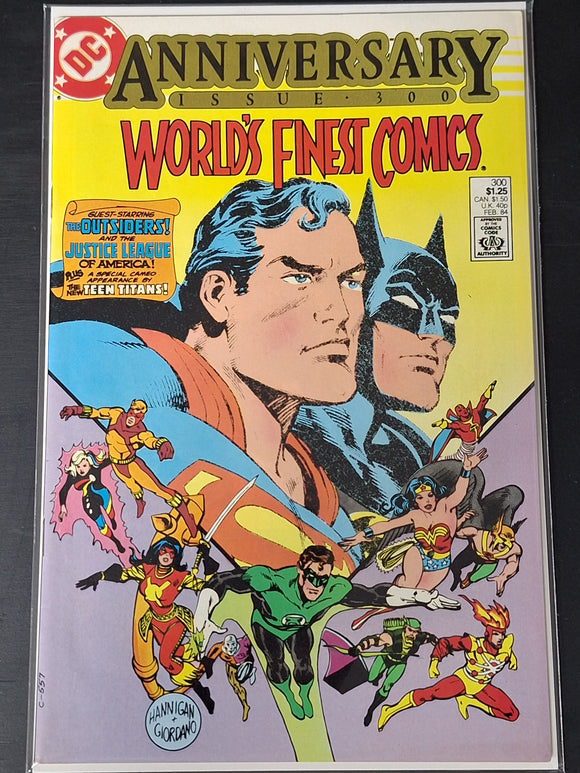 World's Finest Comics 300 DC 1983 300th Anniversary Issue