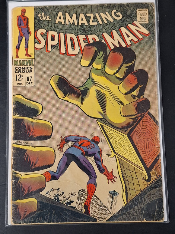 Amazing Spider-Man 67 Marvel 1968 1st App of Randy Robertson