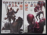 Carnage USA 1-5 Full Set Marvel 2012 Clayton Crain