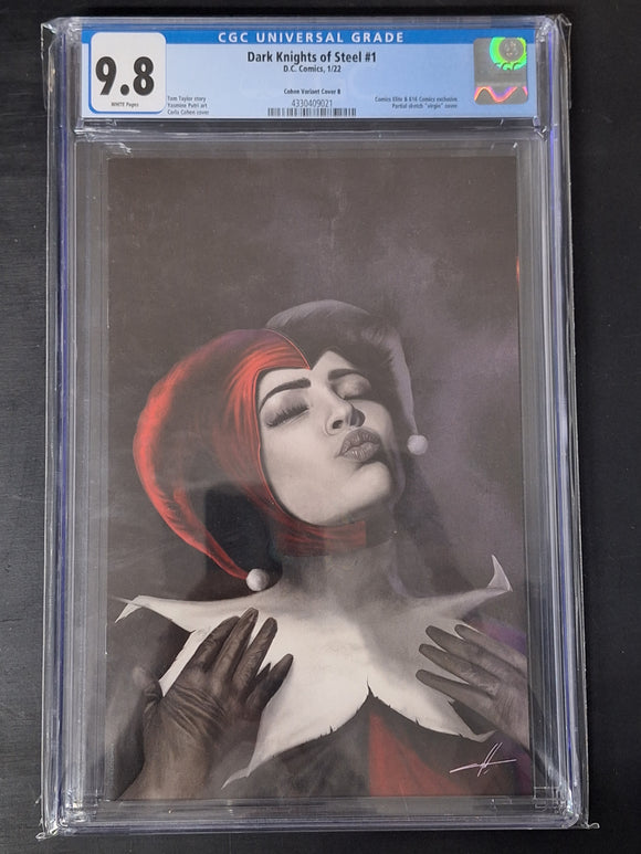 Dark Knights of Steel 1 CGC 9.8 Carla Cohen Virgin Exclusive