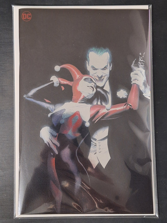 Joker Harley Quinn Uncovered 1 DC 2023 Alex Ross Virgin Foil Variant