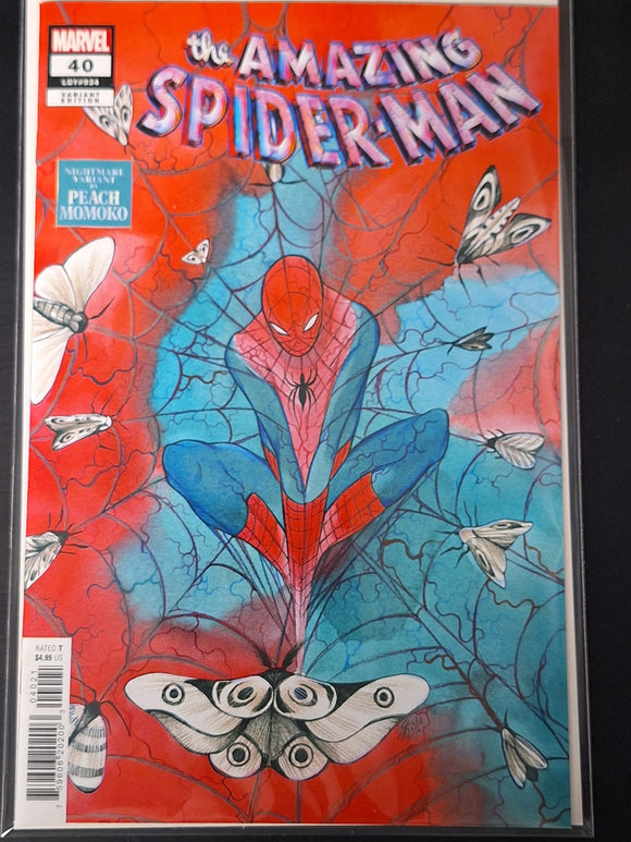 Amazing Spider-Man 40 Marvel 2023 Peach Momoko Nightmare Variant