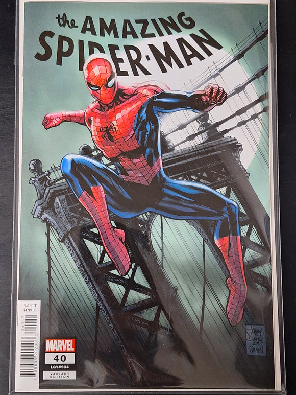 Amazing Spider-Man 40 Marvel 2023 Tony Daniel 1:25 Variant