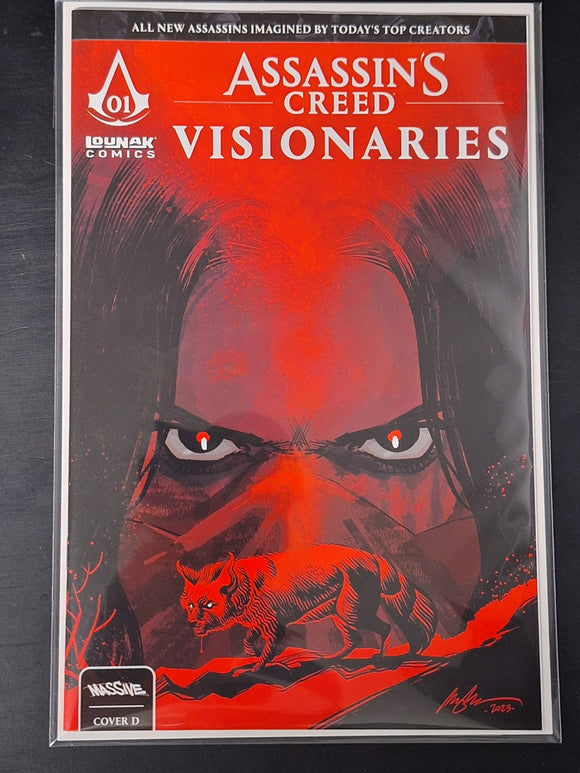 Assassin's Creed Visionaries 1  Massive Comics 2023 Cover D Rafael Albuquerque