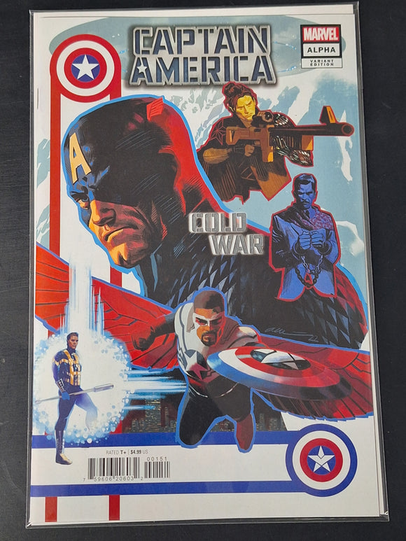 Captain America Cold War Alpha Marvel 2023 Acuna Variant