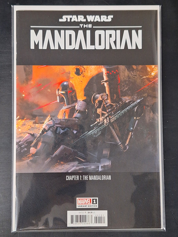 Star Wars: The Mandalorian#1 Marvel 2022 1:10 Concept Variant 1st App of Din Djarin