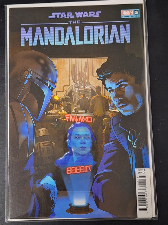 Star Wars: The Mandalorian 5 Marvel 2022 1:25 Stott Variant 1st App of Fennec Shand