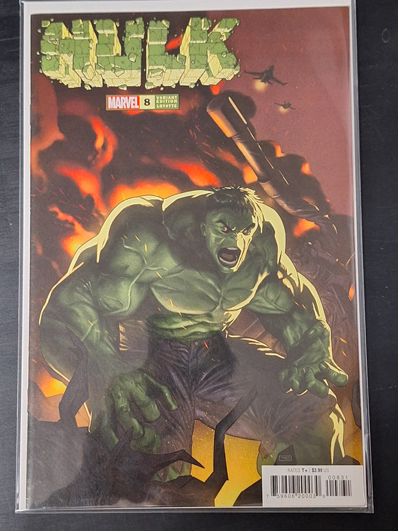 Hulk 8 Marvel 2022 Clarke 1:25 Variant