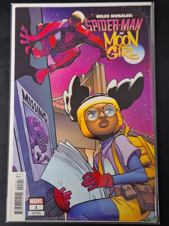 Miles Morales & Moon Girl 1 Marvel 2022 Randolph 1:25 Variant