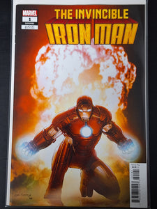 Invincible Iron Man 1 Marvel 2022 John Romita Jr 1:50 Hidden Gem Variant