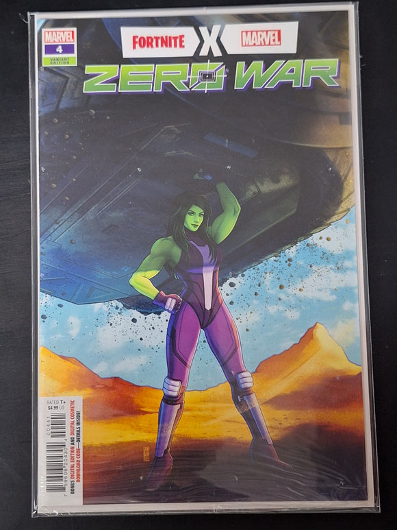 Fortnite X Marvel Zero War 4 Marvel 2022 1:50 Jen Bartel Variant