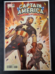 Captain America Sentinel Of Liberty 1 Marvel 2022 1:50 Tedesco Variant