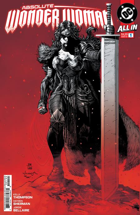 ABSOLUTE WONDER WOMAN #1 Fourth Printing Cvr A Jim Lee 2/12/2025