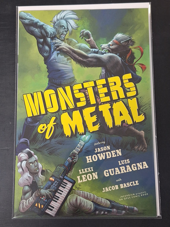 Monsters Of Metal 1 Opus Comics 2022 1:5 Homage Variant