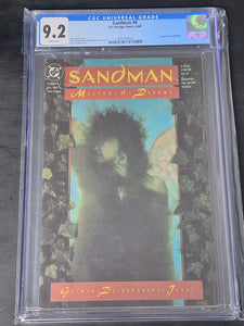 Sandman 8 DC 1989 CGC 9.2 1st App of Death