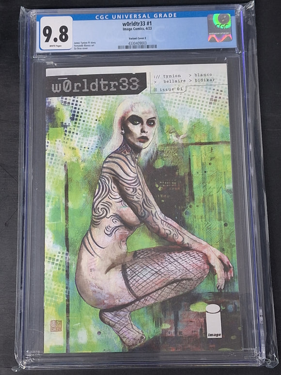 W0rldtr33 1 Image 2023 1:50 Zu Orzu Variant CGC 9.8