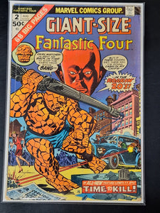 Giant-Size Fantastic Four 2 Marvel 1974 1st App of Tempus