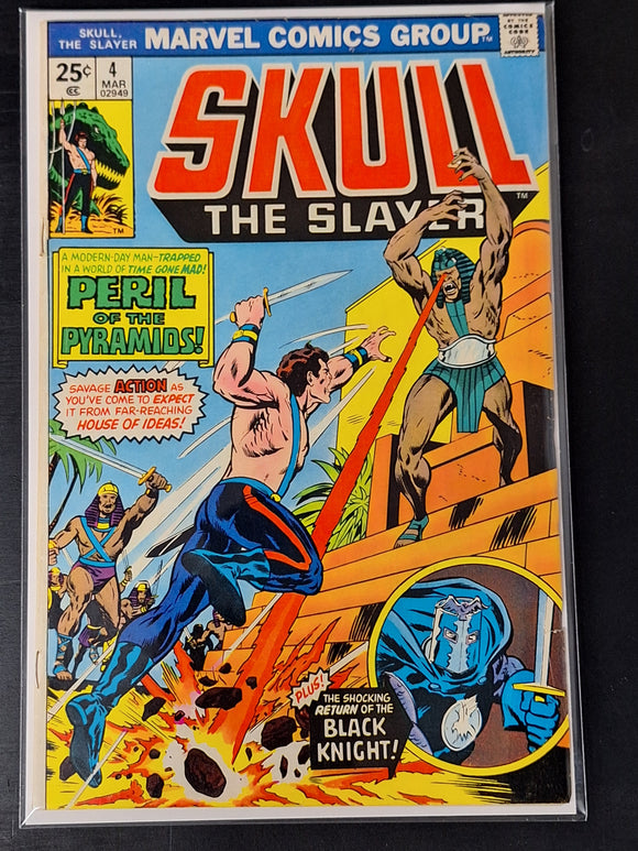 Skull The Slayer 4 Marvel 1986 MVS Intact