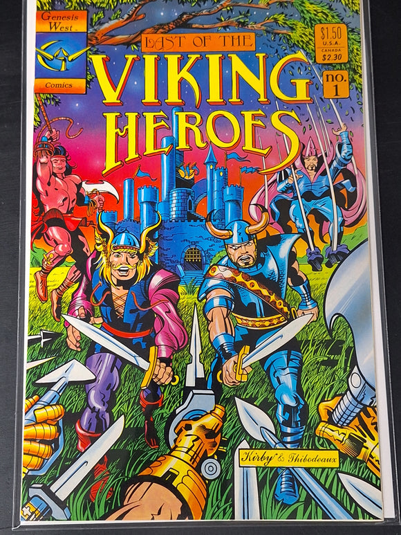 Last of the Viking Heroes 1 Genesis West 1987 Jack Kirby