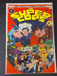 The Super Cops 1 Red Circle Comics 1974 Only Issue, Scarce Book