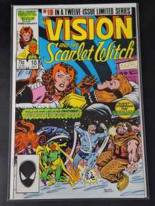 Vision and the Scarlet Witch 10 Marvel 1986