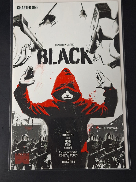 Black 1 Black Mask Comics 2016 First Printing, Controversial Book