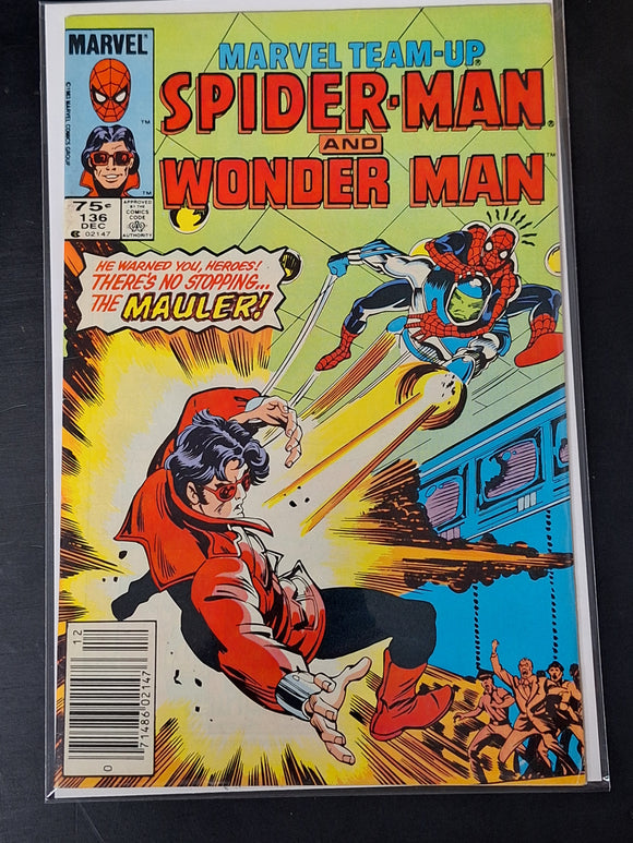 Marvel Team Up 136 Marvel 1983 CPV Spider-Man & Wonder Man