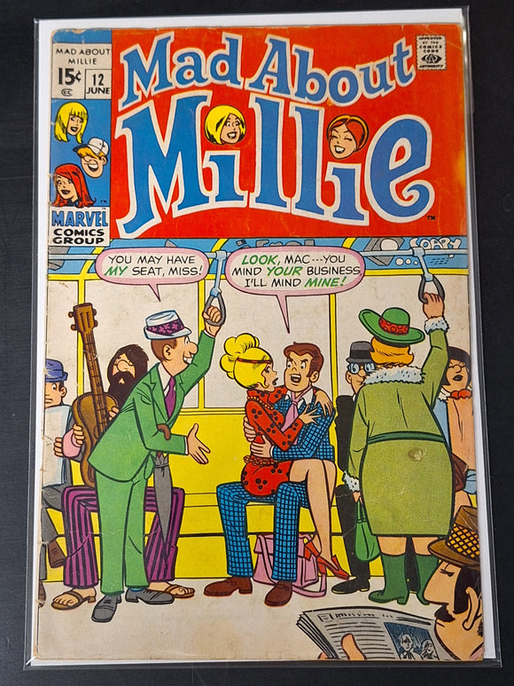 Mad About Millie 12 Marvel 1970