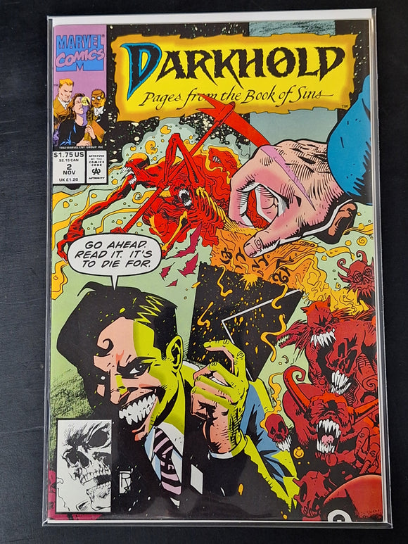 Darkhold 2 Marvel 1992 First Series