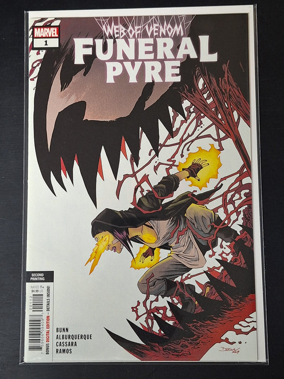 Web of Venom: Funeral Pyre 1 Marvel 2019 Second Printing