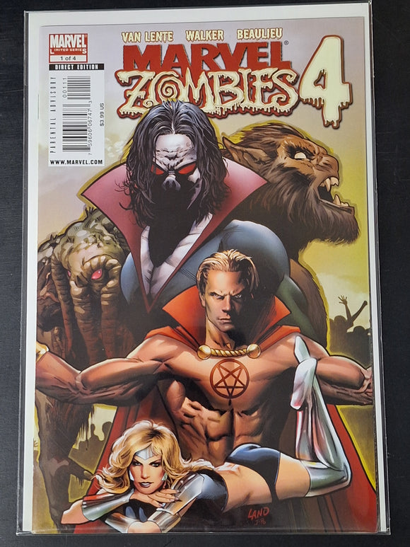 Marvel Zombies 4 #1 Marvel 2009 Greg Land Cover