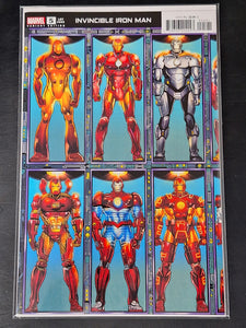 Invincible Iron Man 5 Marvel 2023 Bob Layton Connecting Variant