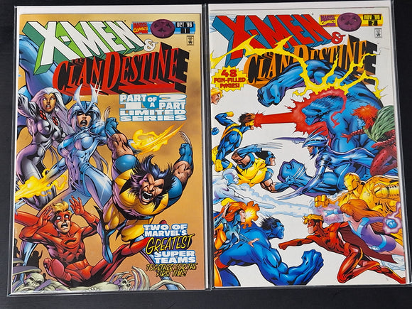 X-Men & Clandestine 1&2 Marvel 1996