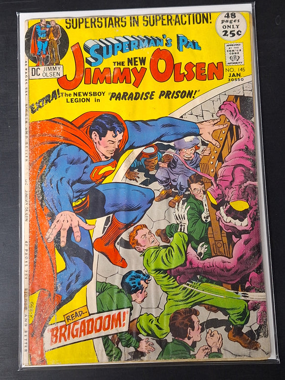 Jimmy Olsen 145 DC 1972 Jack Kirby