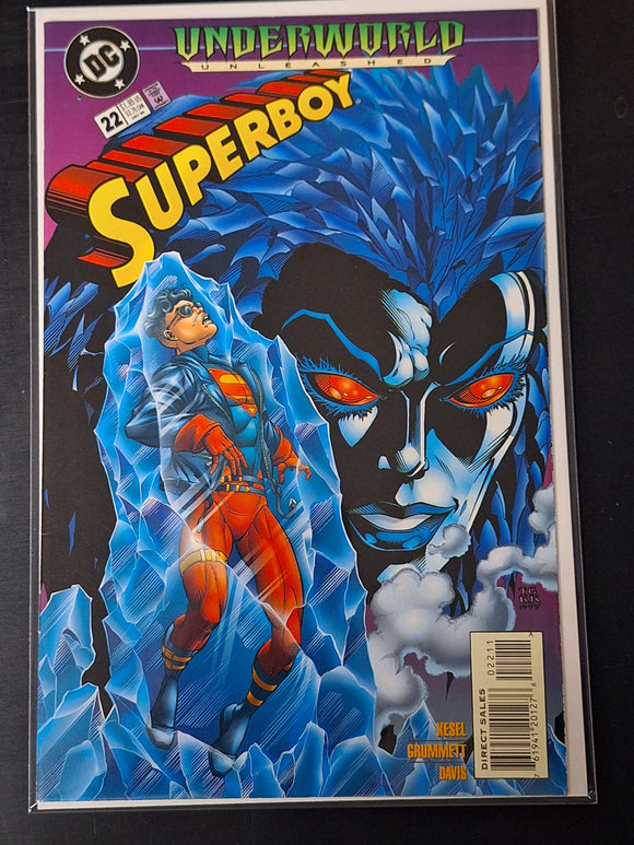 Superboy 22 DC 1995 Underworld Unleashed