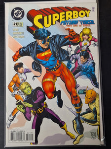 Superboy 21 DC 1995 Future Tense Part 1