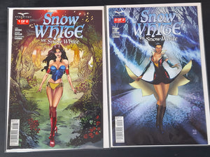 Grimm Fairy Tales: Snow White vs. Snow White 1 & 2 Zenescope 2016 Cover C